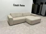 GRATIS LEVERING Moderne hoekbank beige 280x160, Ophalen of Verzenden, Zo goed als nieuw, Vierpersoons of meer, Stof