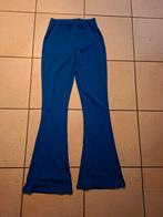 Blauwe flared rib broek van Amy & Ivy, maat s, Maat 36 (S), Lang, Verzenden, Blauw