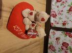 beertjes knuffel met kaartjes, Ophalen of Verzenden, Nieuw, Beer