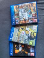 PS4 Games: GTA V en Call of Duty Black Ops 4, Spelcomputers en Games, Online, Gebruikt, Vanaf 18 jaar, 1 speler
