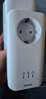 DVS 650 Powerline Adapter, Computers en Software, Powerlines, Ophalen, Gebruikt, DVS