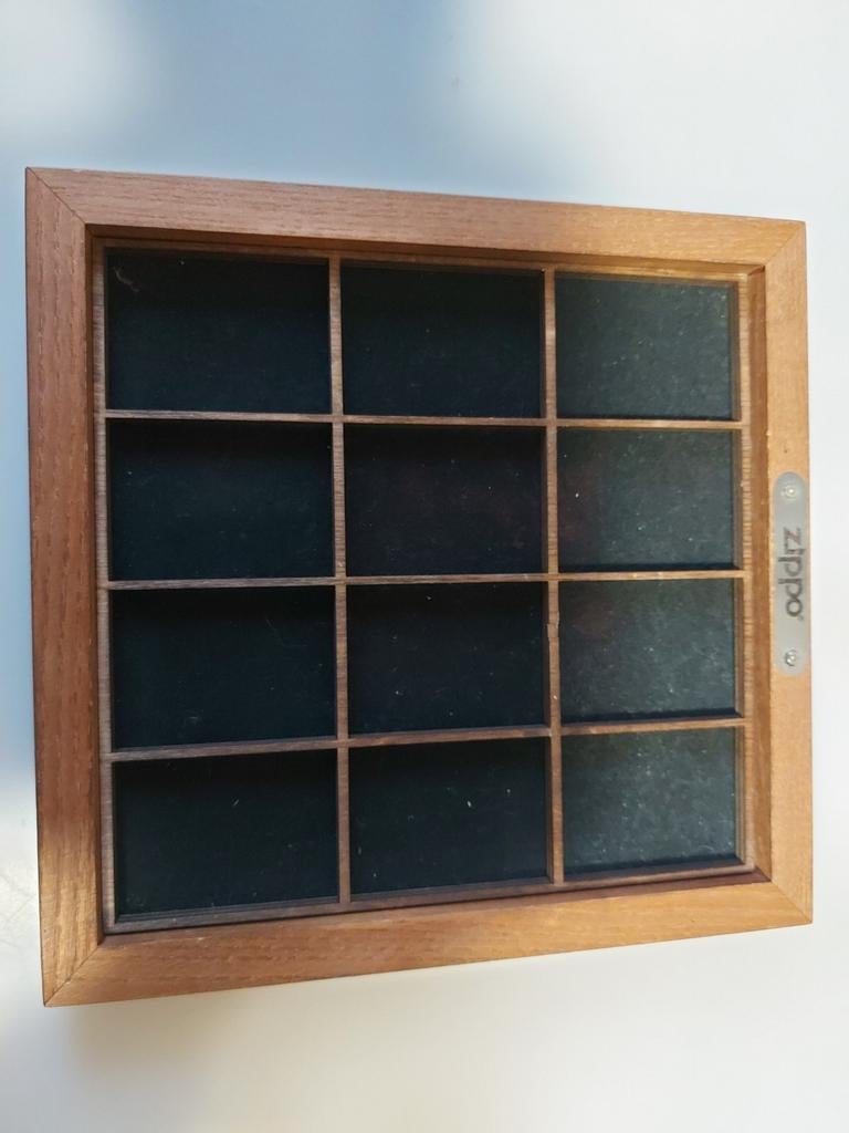 Zippo houten display tray, Ophalen of Verzenden