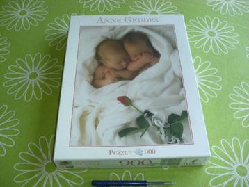 Nieuw in seal: Anne Geddes puzzel - Twee baby's - 900 st beschikbaar voor biedingen