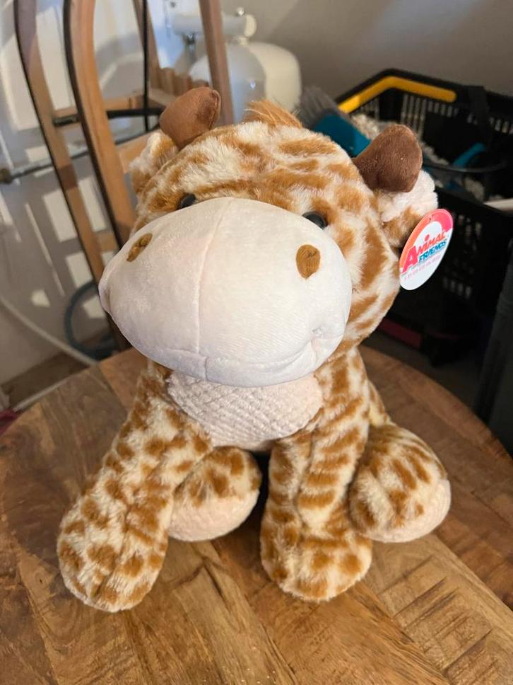Grote Knuffel Giraffe - Zacht en Lief!, Kinderen en Baby's, Speelgoed | Knuffels en Pluche, Zo goed als nieuw, Overige typen, Ophalen of Verzenden