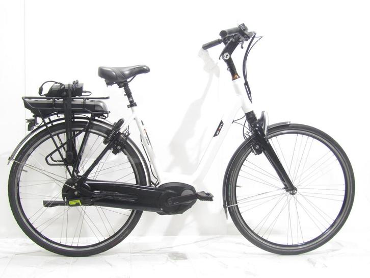 Sparta B4 wit dames 53cm 28inch, Fietsen en Brommers, Elektrische fietsen, Gebruikt, Sparta, 51 tot 55 cm