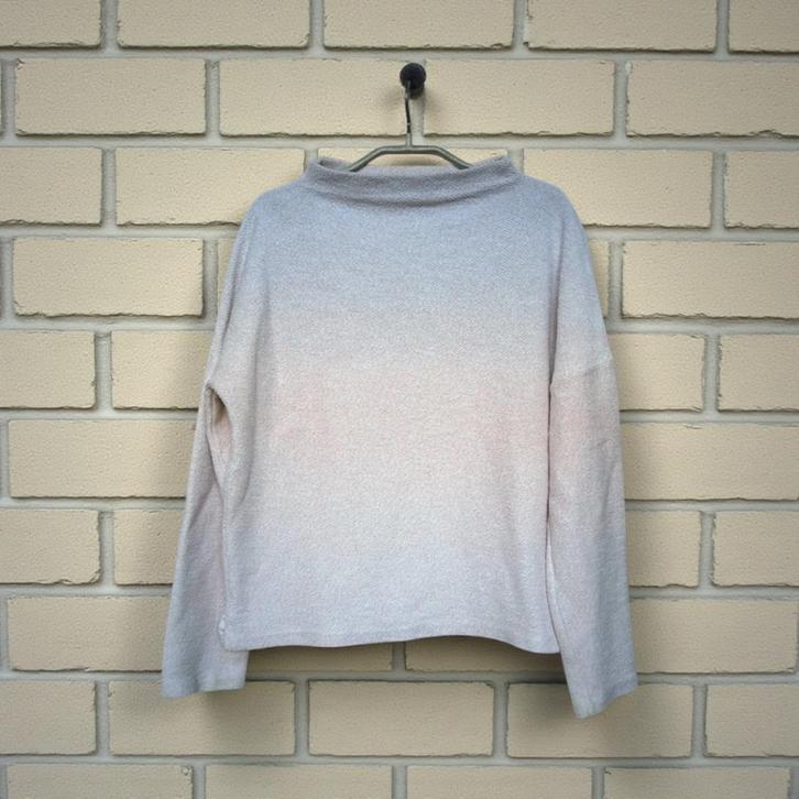 Closed Trui Maat M Roze Wit Gebreid Boothals, Kleding | Dames, Truien en Vesten, Zo goed als nieuw, Maat 38/40 (M), Roze, Verzenden