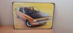 Blikken Bord Opel Kadett 20x30 cm, Verzamelen, Ophalen of Verzenden, Gebruikt