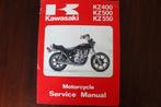 Kawasaki KZ400 KZ500 KZ550 1979- 1981 service manual KZ 500, Ophalen of Verzenden, Kawasaki