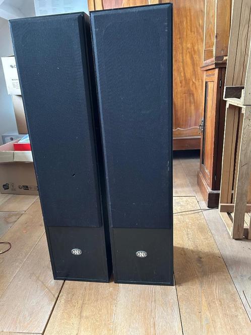 BNS ultimate 3 luidsprekers - 120 watt, Audio, Tv en Foto, Luidsprekers, Gebruikt, Front, Rear of Stereo speakers, 120 watt of meer
