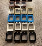 lego 1x2x2 raampjes met glas in 5 kleuren (zie foto), Kinderen en Baby's, Speelgoed | Duplo en Lego, Ophalen of Verzenden, Nieuw