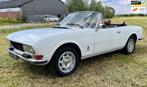 Peugeot 504 V6 2.7 Cabrio 5 speed, Auto's, Peugeot, Bedrijf, Te koop, Overige modellen, Elektrische ramen, Lederen bekleding, Lichtmetalen velgen