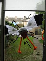 3D-raam/geboorte-ooievaar te huur!! (eur 7,-/week) (0002), Ophalen, Zo goed als nieuw, Geboortebord