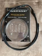 Transparent musiclink super rca, Ophalen of Verzenden, Gebruikt, Minder dan 2 meter, Interlink-kabel
