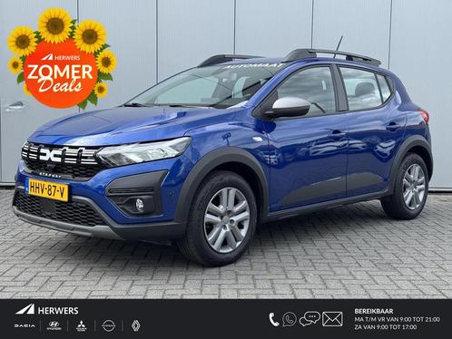 Dacia Sandero Stepway 1.0 TCe 90 Expression AUTOMAAT Max. tr, Auto's, Dacia, Bedrijf, Te koop, Sandero Stepway, ABS, Achteruitrijcamera