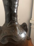 Art Nouveau vaas brons legering, Antiek en Kunst, Ophalen of Verzenden, Brons