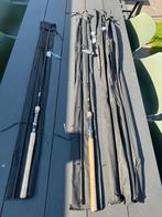 4x Saenger bionic spinhengels 240 & 270cm 12-45grams, Nl, Werphengel, Nieuw, Ophalen of Verzenden