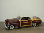 1950 Chrysler Town & Country - Franklin Mint 1:43, Hobby en Vrije tijd, Modelauto's | 1:43, Overige merken, Auto, Verzenden, USA