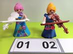 Playmobil Muziek Viool Bas Harp Poppetjes p. stuk 2,25, Verzenden, Zo goed als nieuw, Los playmobil