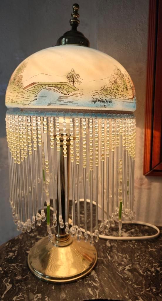 Vintage Art deco tafellamp, Antiek en Kunst, Antiek | Lampen, Ophalen