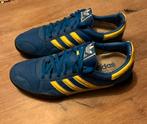 adidas sneakers marathon 80 blauw/geel classic 44 2/3, Gedragen, Adidas originals, Blauw, Sneakers of Gympen