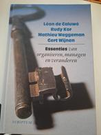 Essenties van organiseren, managen en veranderen, Ophalen of Verzenden, Gelezen, Management, Léon de Caluwé, e.a.