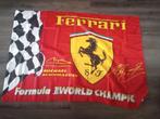 Ferrari Schumacher world champion formule 1 / f1 vlag,, Verzenden, Gebruikt