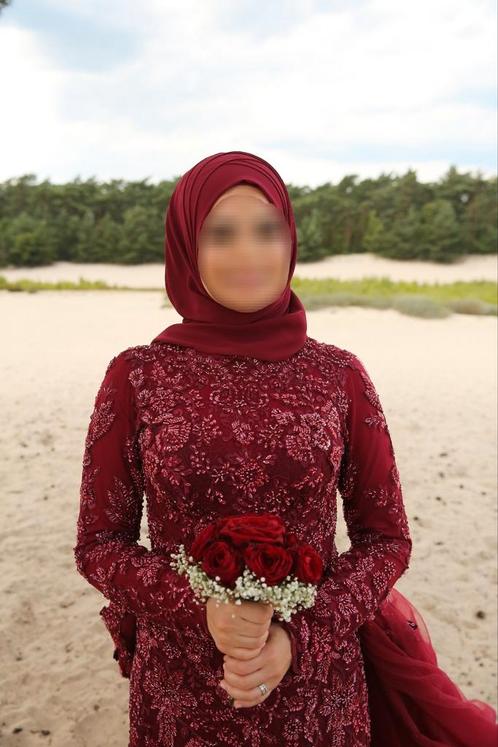 Hennajurk, kinajurk, kinalik, hijab, galajurk, trouwjurk!, Kleding | Dames, Trouwkleding en Trouwaccessoires, Zo goed als nieuw