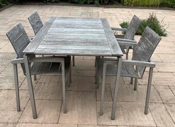 Teakhouten tuinset van Deens merk Trip Trap, model Horizon beschikbaar voor biedingen