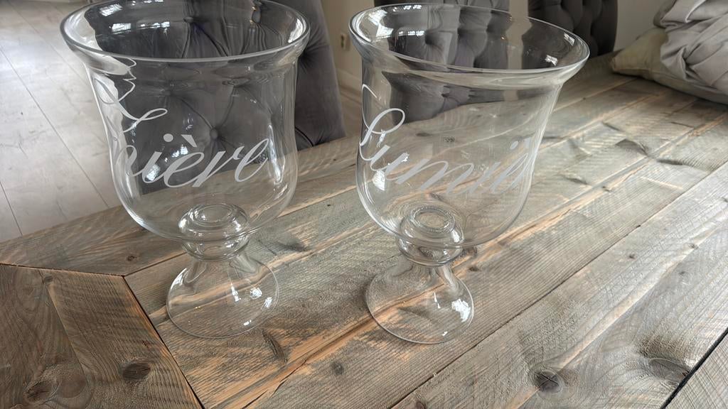 riviera maison glazen potten, Ophalen, Zo goed als nieuw, Overige typen
