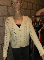 Vest vestje butter yellow geel parel knopen maat xs s, Ophalen, Zo goed als nieuw, Maat 34 (XS) of kleiner, Geel