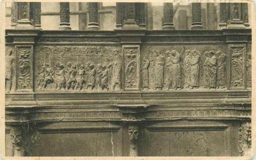 (377-466-005) Dordrecht  Koorbanken i d Groote Kerk, Verzamelen, Ansichtkaarten | Nederland, Zuid-Holland, Verzenden