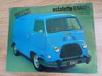 Renault Estafette leaflet uit 1969, Boeken, Gelezen, Verzenden, Renault
