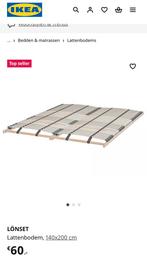 Ikea Lonset lattenbodems 140x200 (2 stuks 70x200), Ophalen, Tweepersoons, 140 cm, Zo goed als nieuw