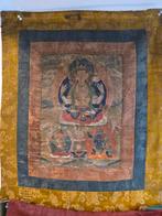 Antieke thangka, Antiek en Kunst, Ophalen of Verzenden