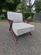 Ibiza beach stijl fauteuil herenmodel outdoor stof nu €75, Huis en Inrichting, Ophalen, ., Nieuw, 75 tot 100 cm