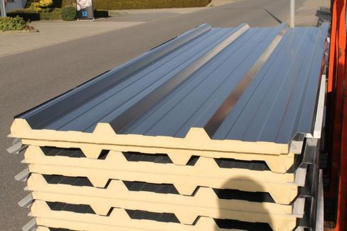 Trapezium dakplaten dakpanelen 40 mm antraciet grijs, Doe-het-zelf en Verbouw, Platen en Panelen, Nieuw, Overige materialen, 20 tot 50 mm
