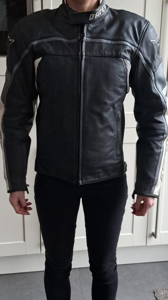 Dainese leren motorjas maat 46 - Unisex, Ophalen, Tweedehands, Dames, Overige merken