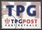 TPG logo  post O. ADV. no.77 A., Postzegels en Munten, Verzenden, Na 1940, Gestempeld