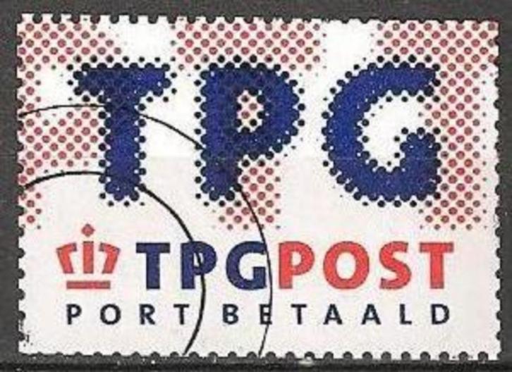 TPG logo  post O. ADV. no.77 A., Postzegels en Munten, Postzegels | Nederland, Gestempeld, Na 1940, Verzenden