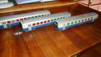 HAG 3 blauw/creme BLS wagons 460 +2 x 4065   v. Marklin, Wisselstroom, Wagon, Ophalen of Verzenden, Zo goed als nieuw