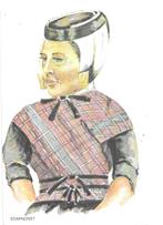 AK Staphorst - Klederdracht, Bert A. Bokkers, Verzenden, 1960 tot 1980, Ongelopen, Klederdracht