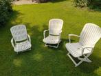 Allibert Tangor 3 stoelen, Tuin en Terras, Tuinstoelen, Ophalen, Gebruikt, Kunststof