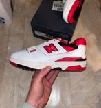 New Balance 550 White Red maat 44, Kleding | Heren, Schoenen, Nieuw, Ophalen of Verzenden, Sneakers of Gympen, Wit
