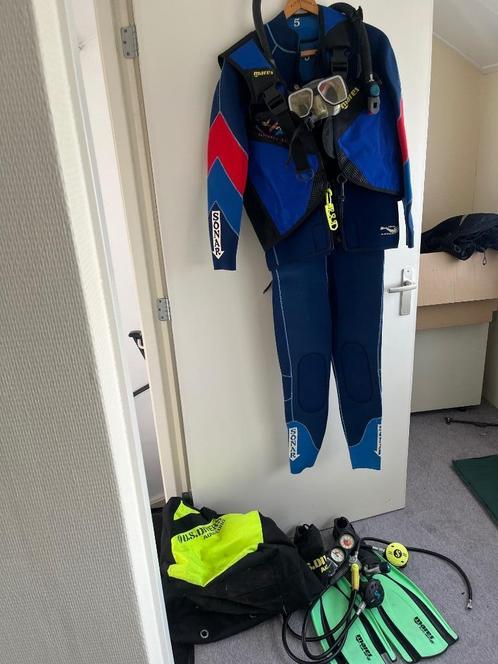 Duikset Mares Scubapro Tusa L, Watersport en Boten, Duiken, Gebruikt, Duikpak, Ophalen of Verzenden