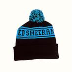 Ed Sheeran Divide blue bobble hat beanie met pompon, Verzamelen, Ophalen of Verzenden, Nieuw, Kleding