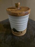 Keramieken Pot met Deksel - Poterie de la Colombe, Antiek en Kunst, Ophalen of Verzenden