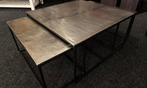 Salontafel set Silverstone van Mysons, Ophalen, 50 tot 100 cm, Vierkant, Nieuw
