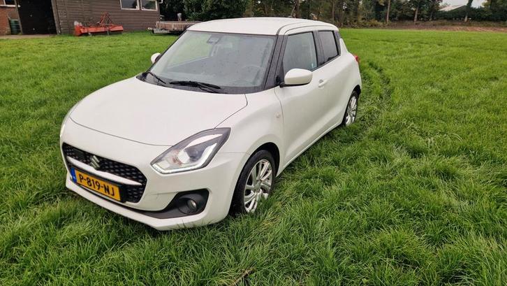 Suzuki Swift 1.2 Dualjet 83pk Smart Hybrid S&S 2021 Wit, Auto's, Suzuki, Particulier, Swift, ABS, Achteruitrijcamera, Adaptieve lichten