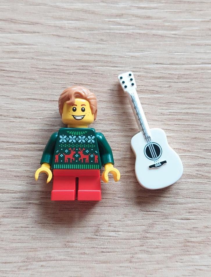 Lego jongen met kersttrui en gitaar (kerst), Kinderen en Baby's, Speelgoed | Duplo en Lego, Nieuw, Lego, Ophalen of Verzenden