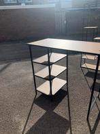 Bartafel + 2 barkrukken, Huis en Inrichting, Tafels | Statafels, Ophalen, Zo goed als nieuw